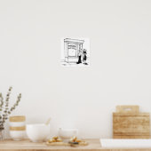 Poster Dessin de divorce 2458 (Cuisine)