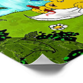 Poster Dessin De Ferald Par La Cascade (Coin)