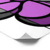 Poster Dessin de fleurs (Coin)