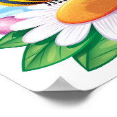 Poster Dessin de FUnny Bee sur Daisy (Coin)