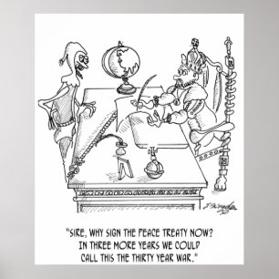 Poster Dessin de guerre 1398