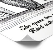 Poster Dessin de la Fête des Mères (Coin)