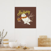 Poster Dessin de la forêt fantaisiste d'Hedwig (Cuisine)