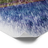 Poster dessin de la maison rouge (Coin)