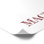 Poster Dessin de la silhouette Machu_Picchu (Coin)