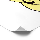 Poster Dessin de Noël de Bulldog (Coin)