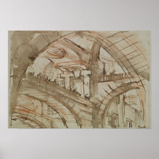 Poster Dessin de prison imaginaire (Devant)