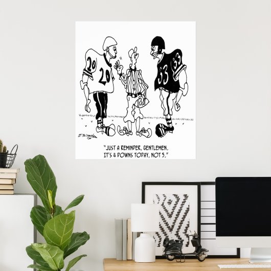 Poster Dessin de référence 5446 (Bureau à domicile)