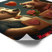 Poster Dessin de Saint Valentin (Coin)