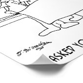 Poster Dessin de salle d'attente 9481 (Coin)