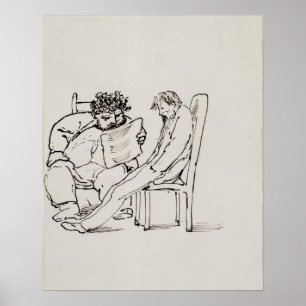 Poster Dessin de William Morris (1834-1896)
