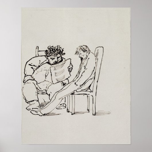 Poster Dessin de William Morris (1834-1896) (Devant)