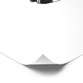 Poster Dessin d'encre bleu (Coin)