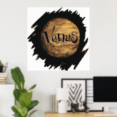 Poster Dessin d'encre de Vénus (Bureau à domicile)