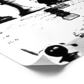 Poster Dessin des Chessmen de Staunton (Coin)