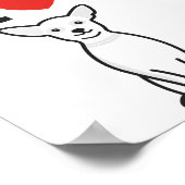 Poster Dessin du Chihuahua Chig (Coin)