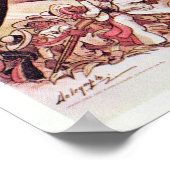 Poster Dessin du président Roosevelt (Coin)