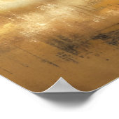 Poster Dessin dur Pastel Bateaux Eau (Coin)