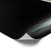 Poster Dessin dur Pastel Wolf (Coin)