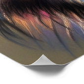 Poster Dessin dur Pastel Wolf (Coin)