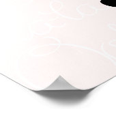 Poster Dessin Français Poodle Mur d'Art pour enfants (Coin)