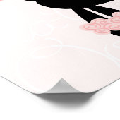 Poster Dessin Français Poodle Mur d'Art pour enfants (Coin)