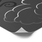 Poster Dessin Graffiti pour lave-vaisselle (Coin)