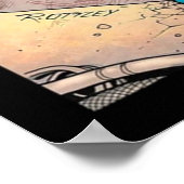 Poster dessin invincible (Coin)