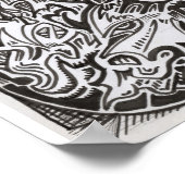 Poster Dessin Mind Cascade (Coin)