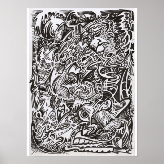 Poster Dessin Mind Cascade (Devant)