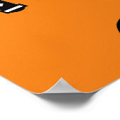 Poster Dessin Ninja Warrier Avec Deux Katana (Coin)