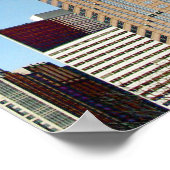 Poster Dessin numérique de la tour Willis/Sears de Chicag (Coin)