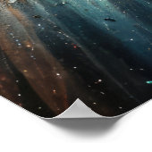 Poster Dessin pastel Mariage robe sur cintre (Coin)