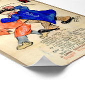 Poster Dessin politique russe vintage (Coin)