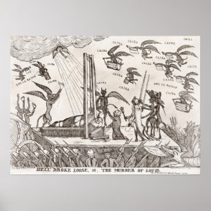 Poster Dessin révolutionnaire français