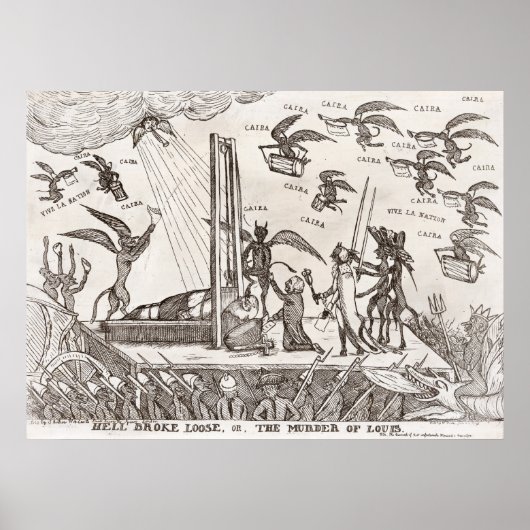 Poster Dessin révolutionnaire français (Devant)