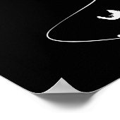 Poster Dessin Simple Evolution Snowboard (Coin)