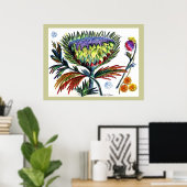 Poster Dessin Thistle42 (Bureau à domicile)