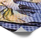 Poster Dessin Whimsical joli coeur coloré (Coin)