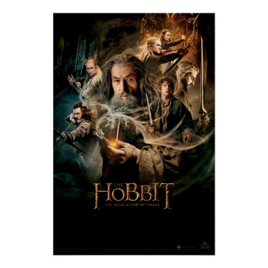 POSTER DESSINATION DES CARTES SMAUG™ 2 (Devant)