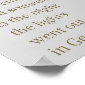 Poster Dessiner une citation de femme Julia Sugarbaker (Coin)