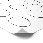 Poster Dessinez votre visage Autre Mariage 100 livre d'hô (Coin)