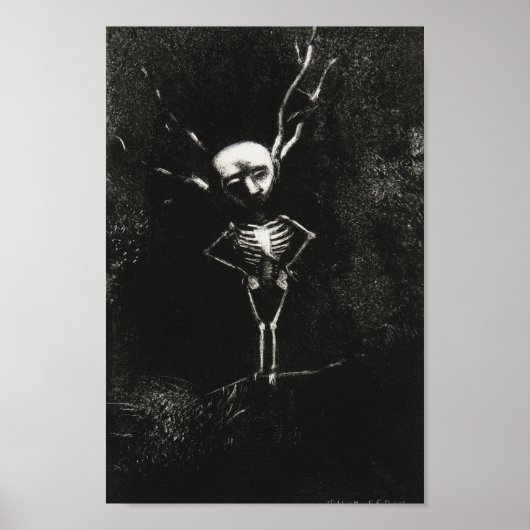 Poster Dessins Redon vintages (Devant)