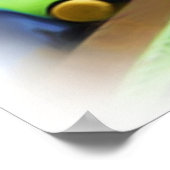 Poster Dessous de verre à rouleaux (Coin)