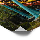 Poster Dessous de verre à rouleaux (Coin)