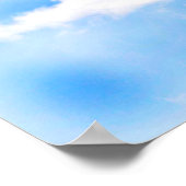 Poster Dessous de verre à rouleaux orange (Coin)