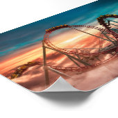 Poster Dessous de verre à rouleaux - parc d'attractions (Coin)