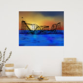 Poster Dessous de verre à rouleaux Seaside Heights (Cuisine)