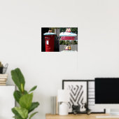 Poster Dessus de boîtes aux lettres. (Bureau à domicile)
