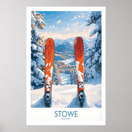 Poster Destination de ski Art 1 (Devant)